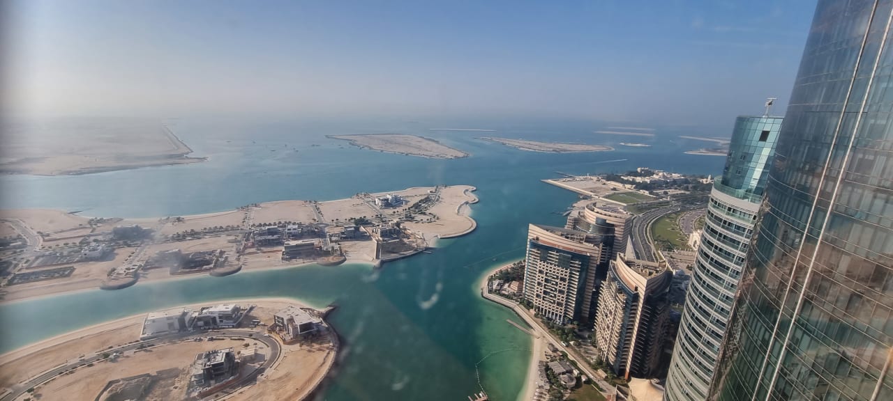 Ausblick Conrad Abu Dhabi Etihad Towers