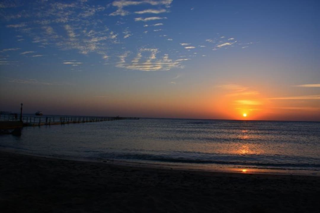 Sonnenaufgang immer ein Erlebnis Pickalbatros Palace Resort