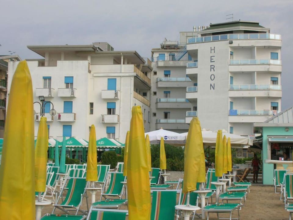 Strandansicht Hotel Heron