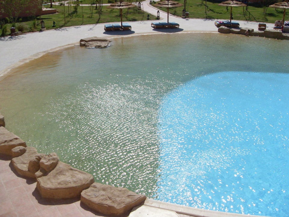 Noch ein Stück vom Hauptpool Pickalbatros Jungle Aqua Park Resort - Neverland Hurghada