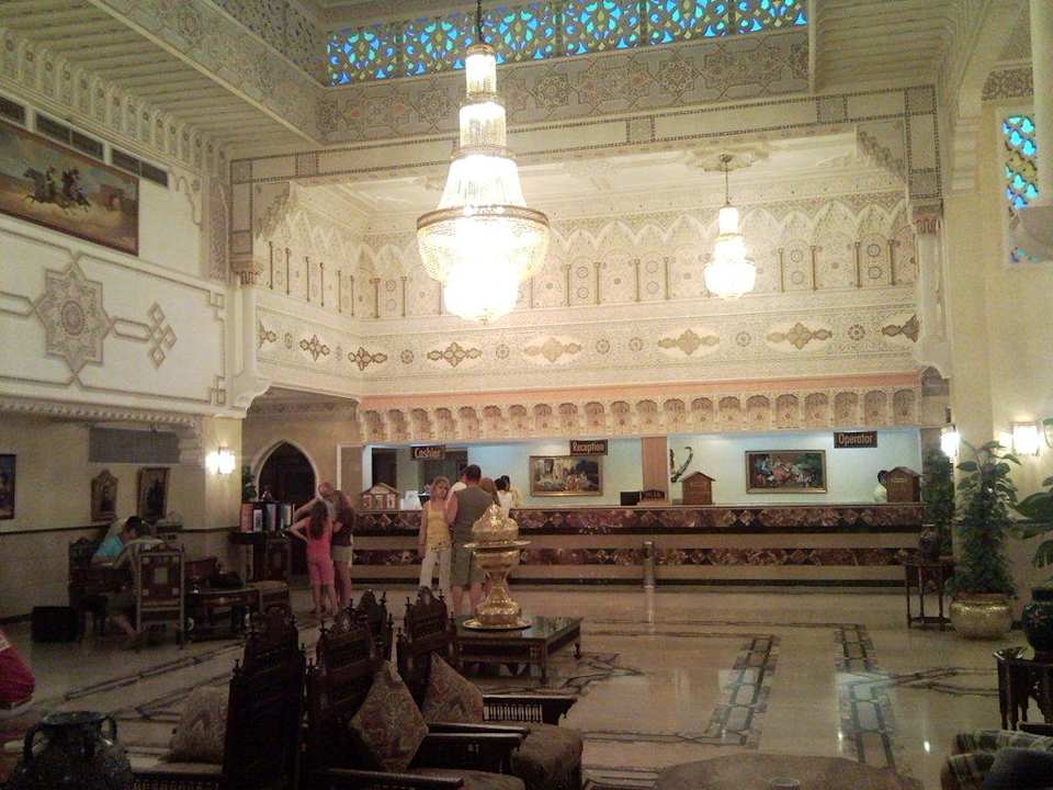 Rezeption Pickalbatros Alf Leila Wa Leila Resort - Neverland Hurghada