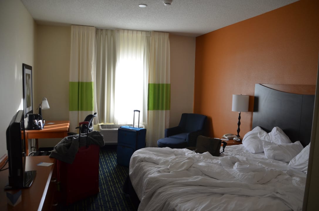 Kurz vor der Abreise. :-) Hotel Fairfield Billings