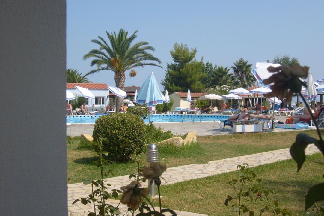 Ausblick von der Terrasse Hotel Albatros