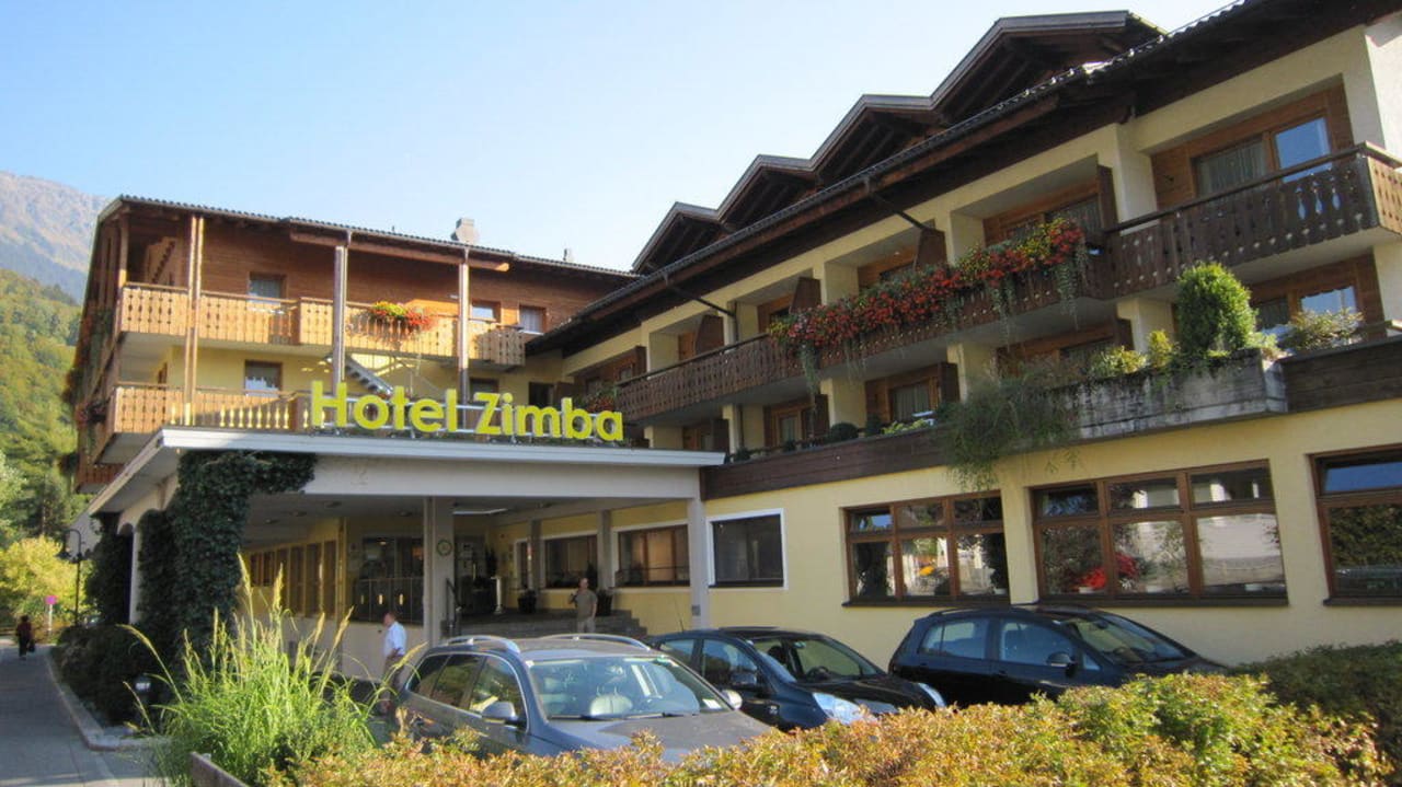 Eingangsbereich Hotel Zimba