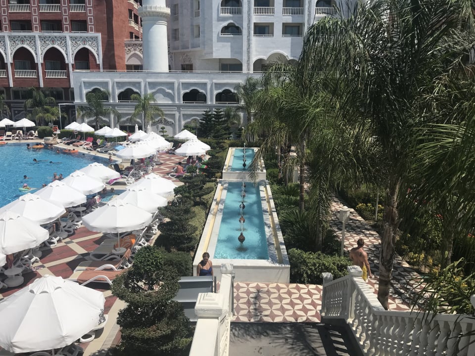 Ausblick Royal Taj Mahal Hotel