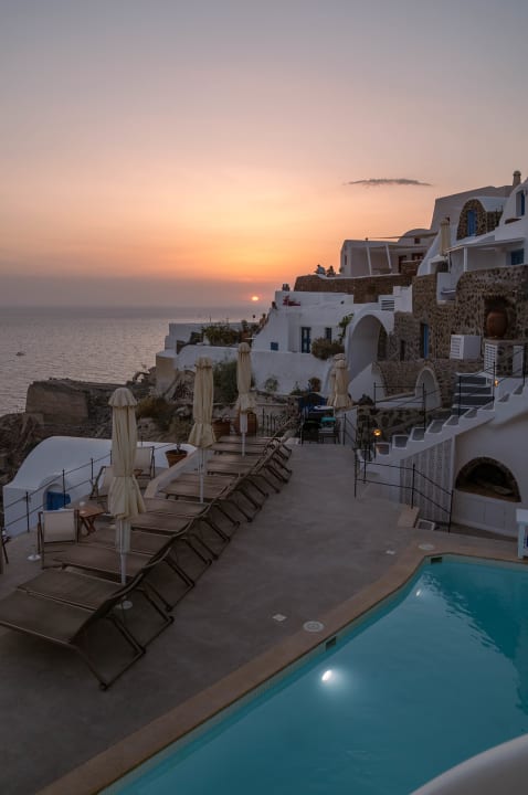 Ausblick Esperas Santorini Hotel