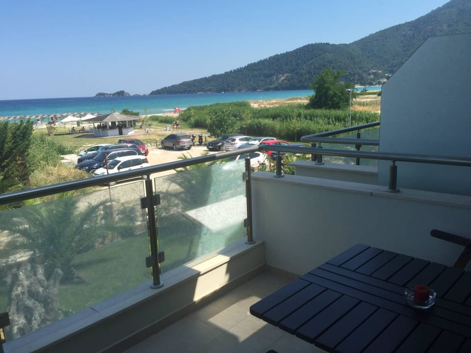 Blick vom Balkon Zimmer 308 Alexandra Golden Boutique - Adults only