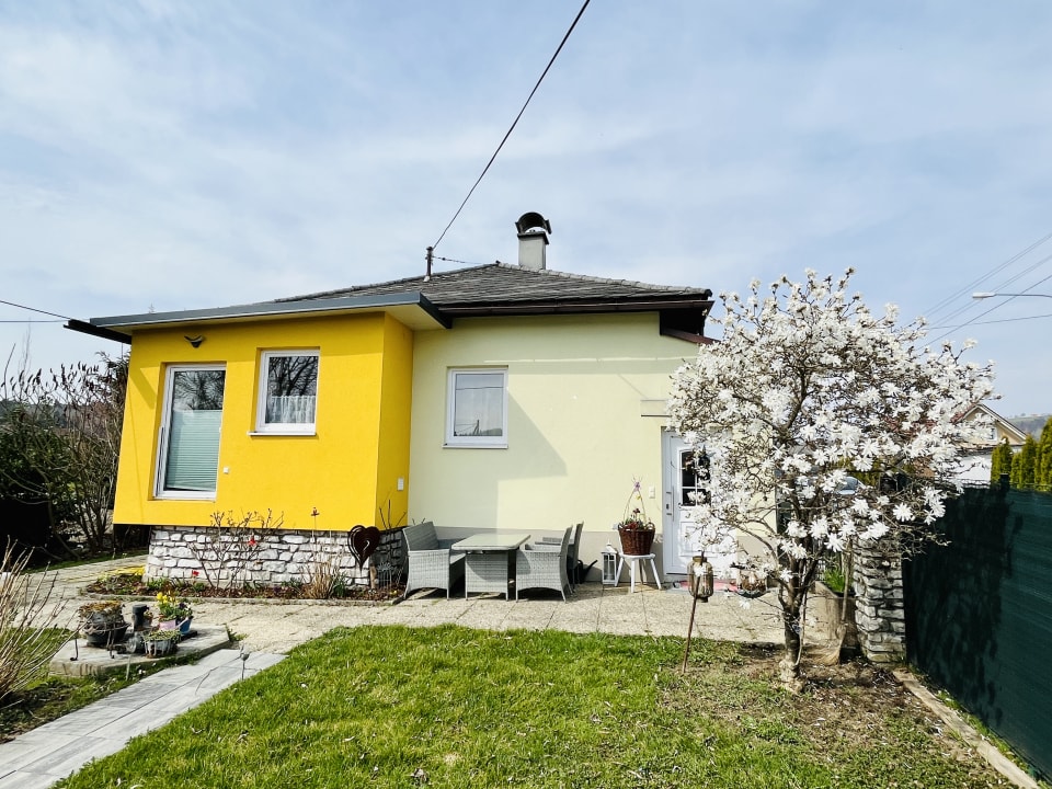 Außenansicht Ferienhaus Sausalblick