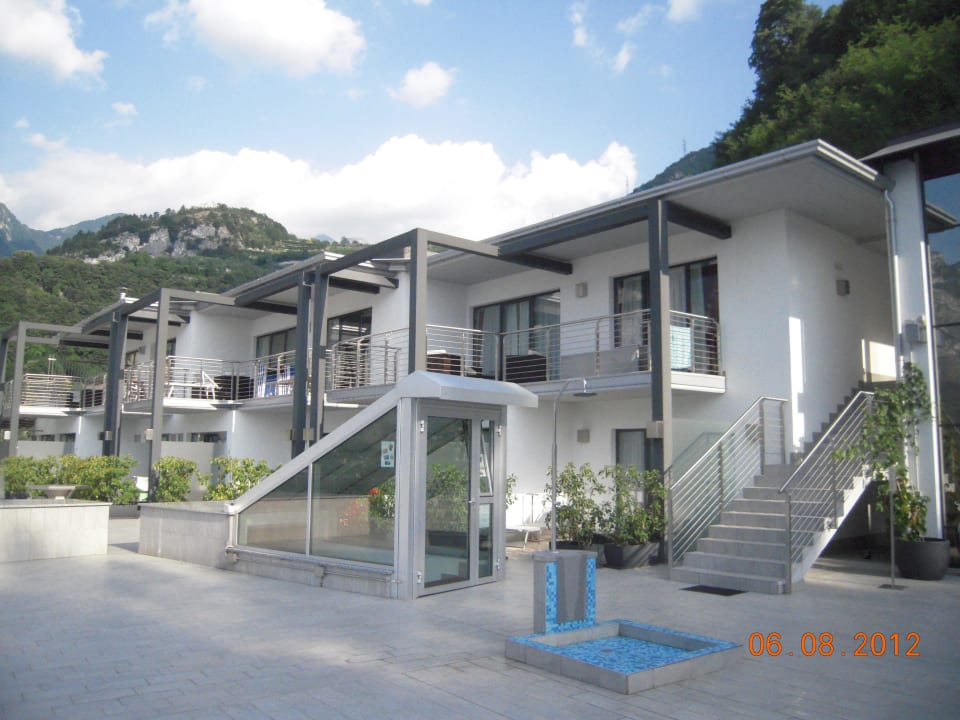 Hotel von der Terrasse aus Hotel Agritur Acetaia Gourmet & Relax