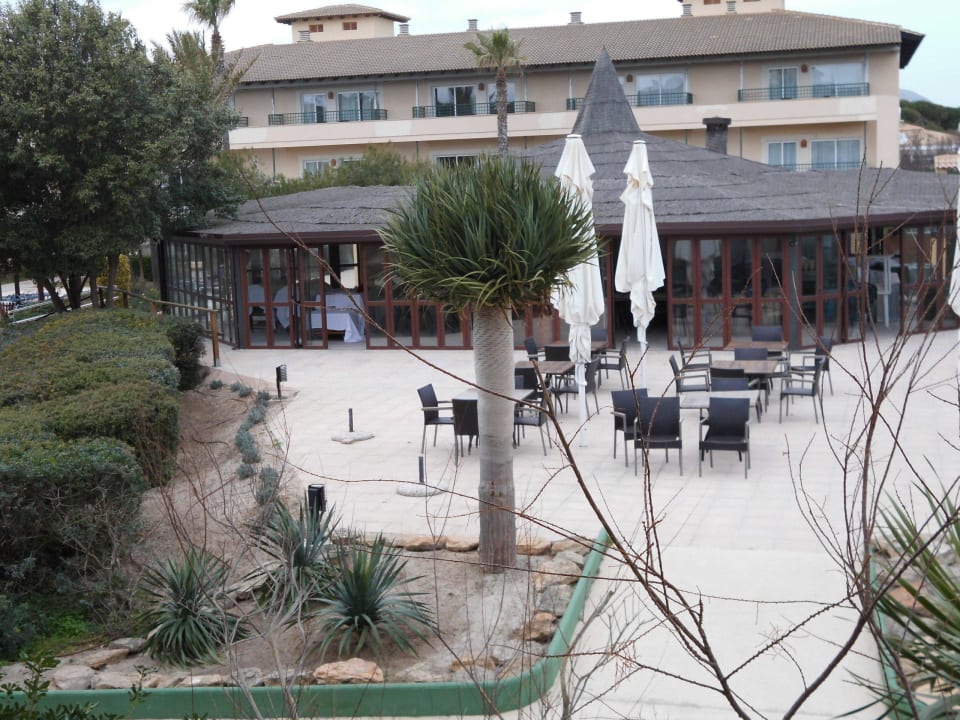 Blick vom balkon allsun Hotel Eden Playa