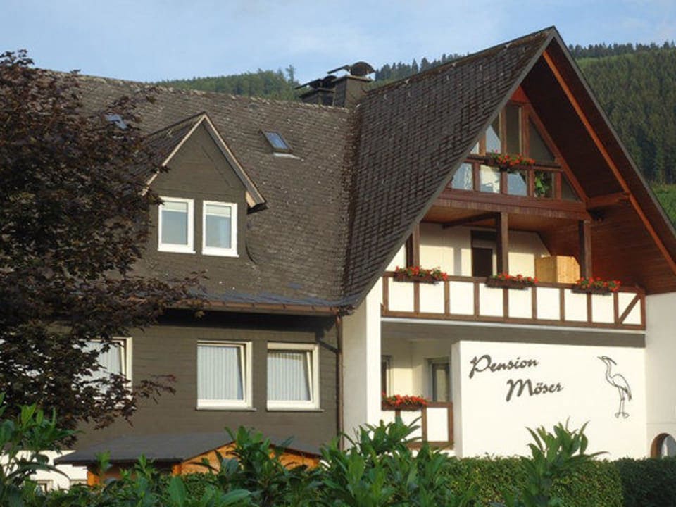 Außenansicht Pension Möser