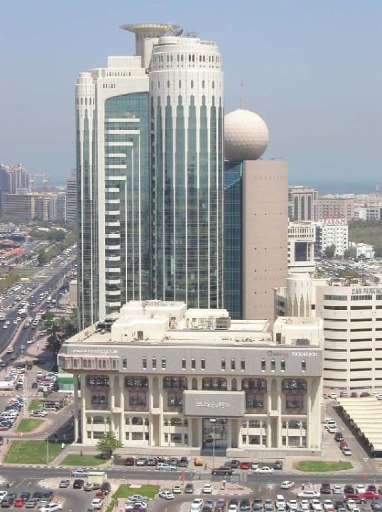 Dubai Hilton Creek auf dem Dach #5 Golden Sands Hotel Creek