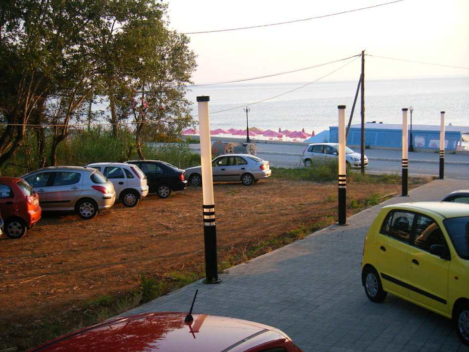 Ausblick von Balkon Hotel Corissia Princess