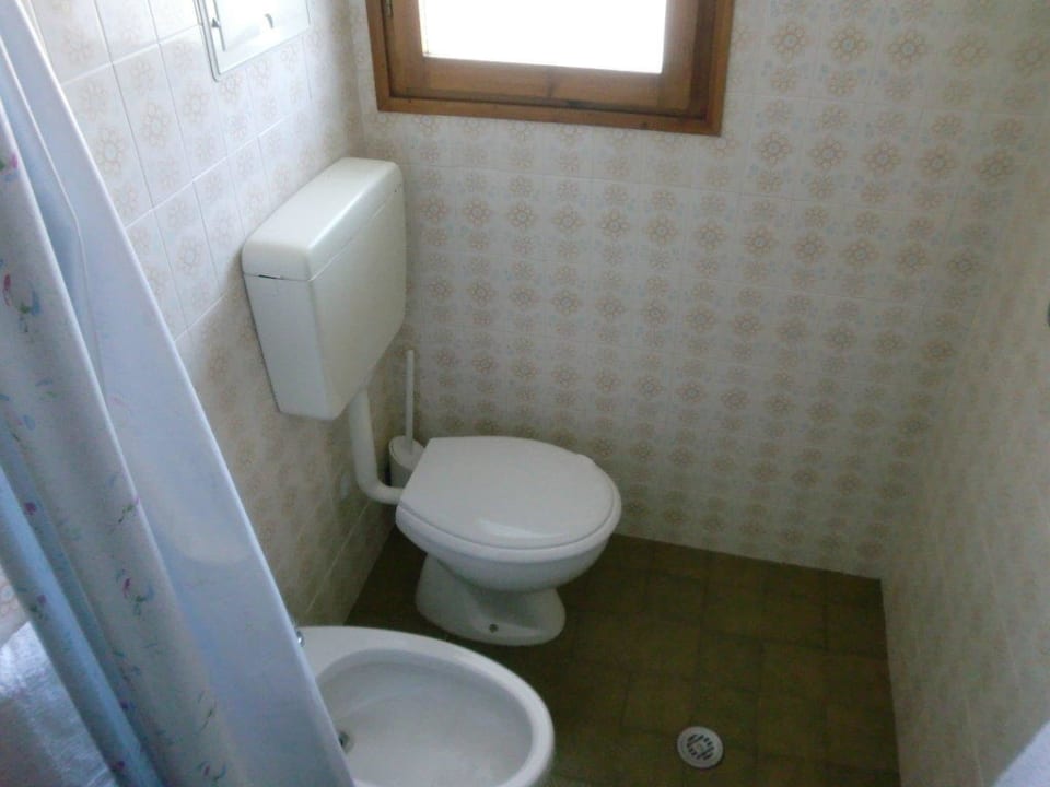 Badezimmer Hotel alla Pergola