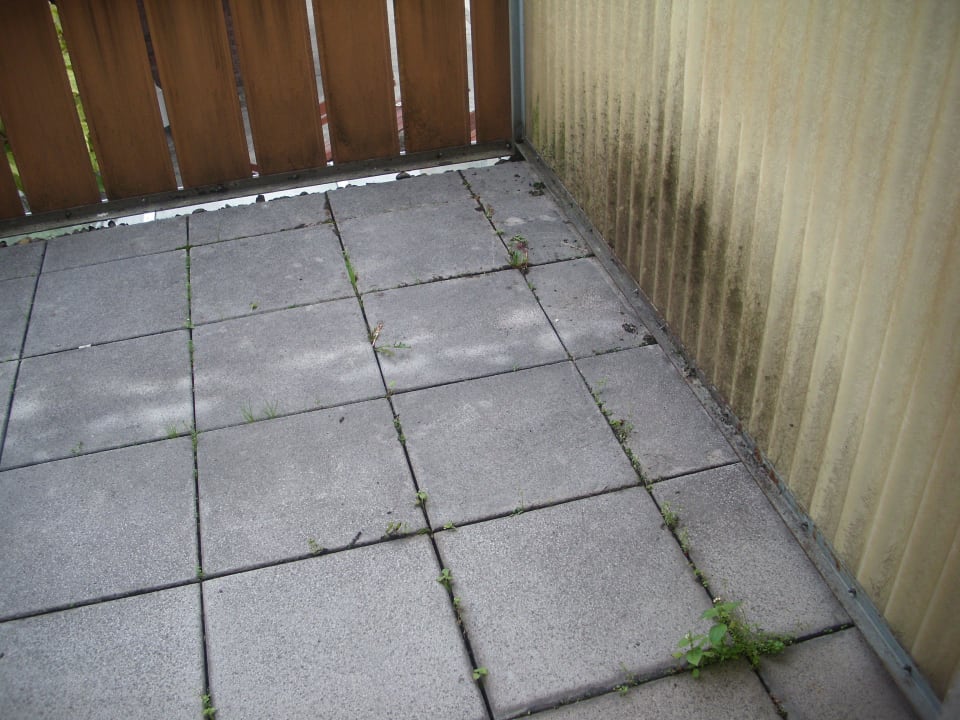 Der, wie ich finde, unschöne Balkon - schade Centro Hotel Stern