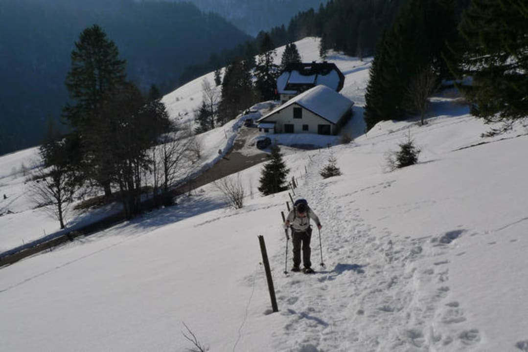 Da Unten ist uns Berggasthaus Berggasthaus Präger Böden