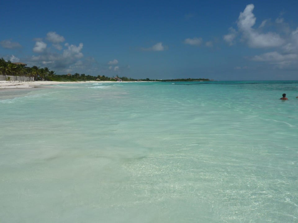 Geniale Wasserverhältnisse Catalonia Royal Tulum Beach & Spa Resort - Adults only