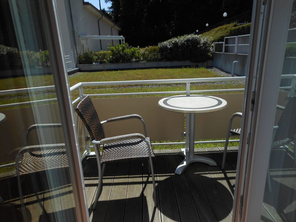 Blick vom Balkon Zi. 221 Hotel Bernstein Rügen