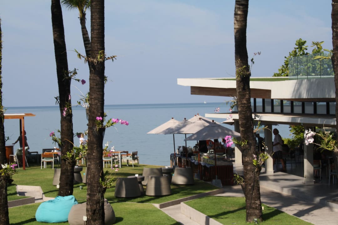 Blick aufs Restaurant Casa de La Flora