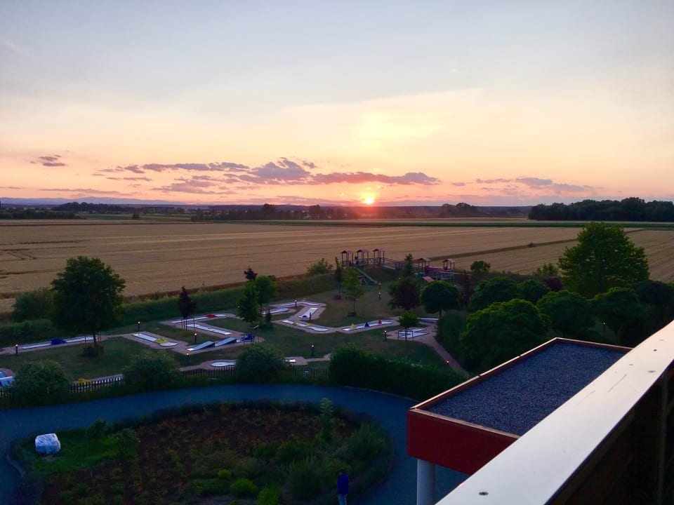 Ausblick All In Red Thermenhotel