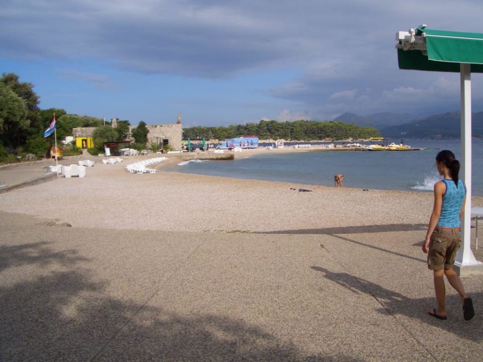 Strand zum Hotel Minceta Sunny Dubrovnik by Valamar