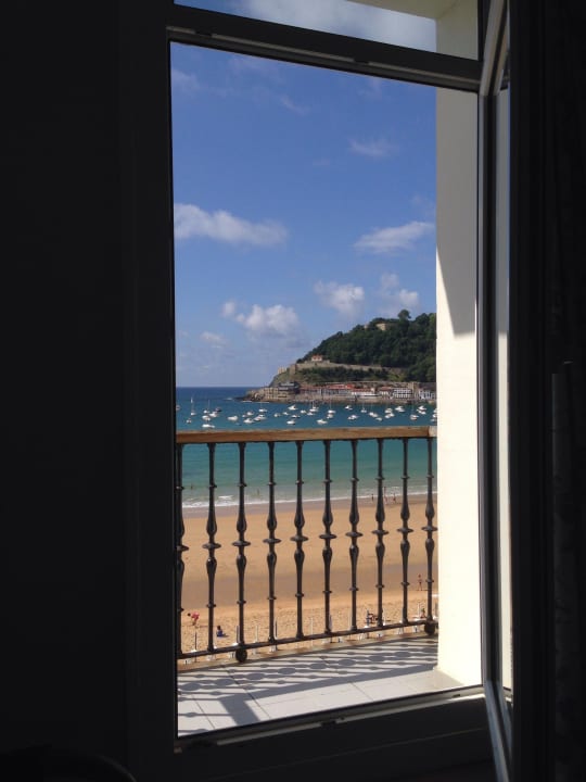 Blick aus dem Zimmer  Hotel Niza