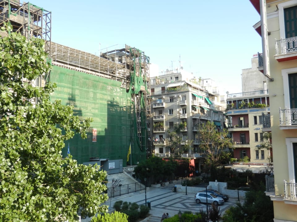 Ausblick vom Balkon aus Best Western Hotel Pythagorion