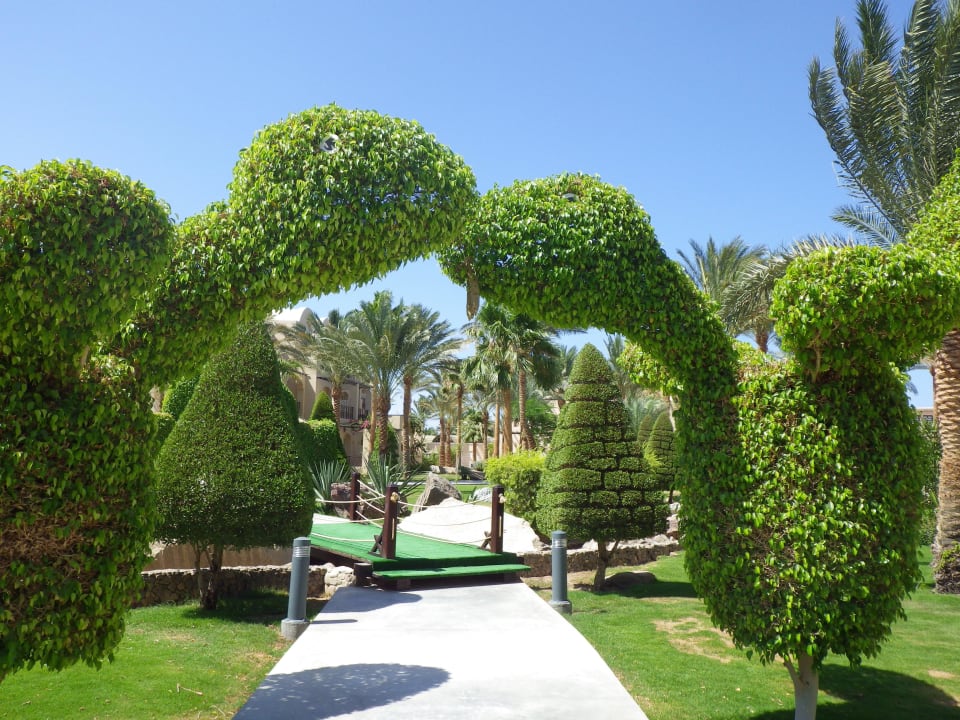 Gartenkunst Hotel JAZ Makadi Star & Spa
