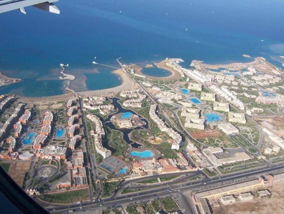 Dana Beach von oben Pickalbatros Dana Beach Resort - Hurghada