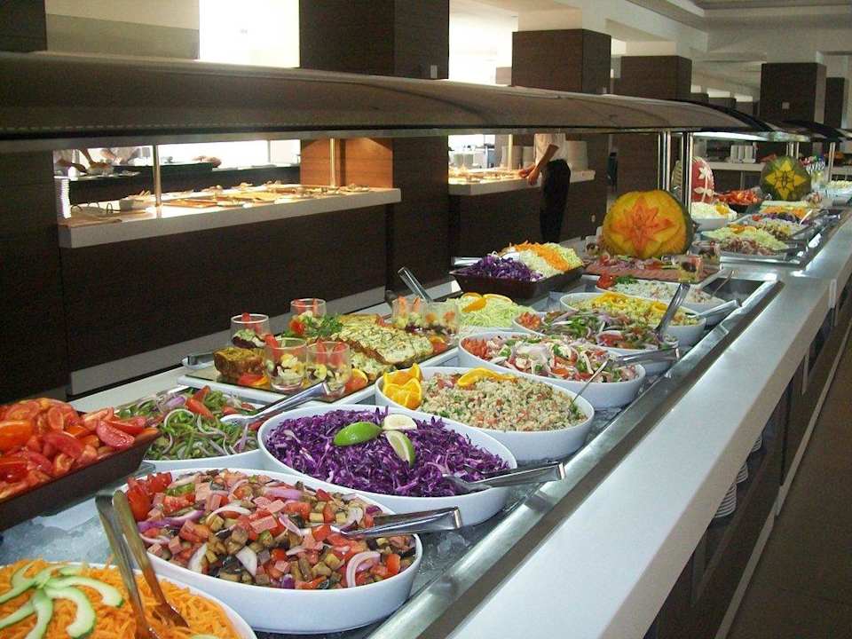 Salatbuffet Hotel Rosa Beach