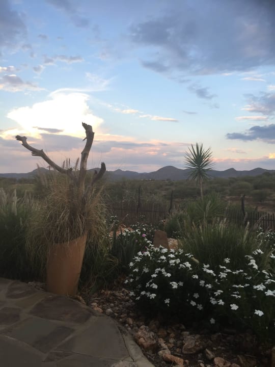 Restaurantterrasse Immanuel Wilderness Lodge