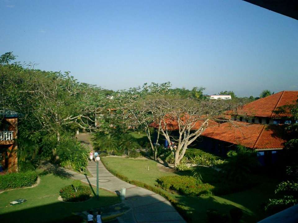 Blick auf das Restaurant BelleVue Dominican Bay