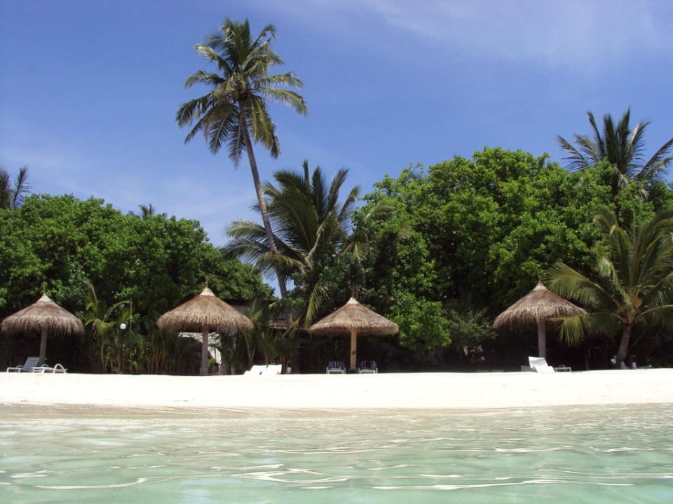 Sonnenschirme Cinnamon Dhonveli Maldives