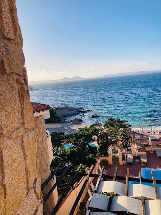 Ausblick Grand Hotel Smeraldo Beach