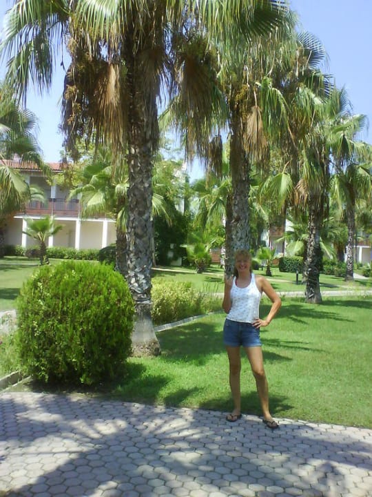 Gartenanlage im Tuana wunderschön Club Tuana Fethiye