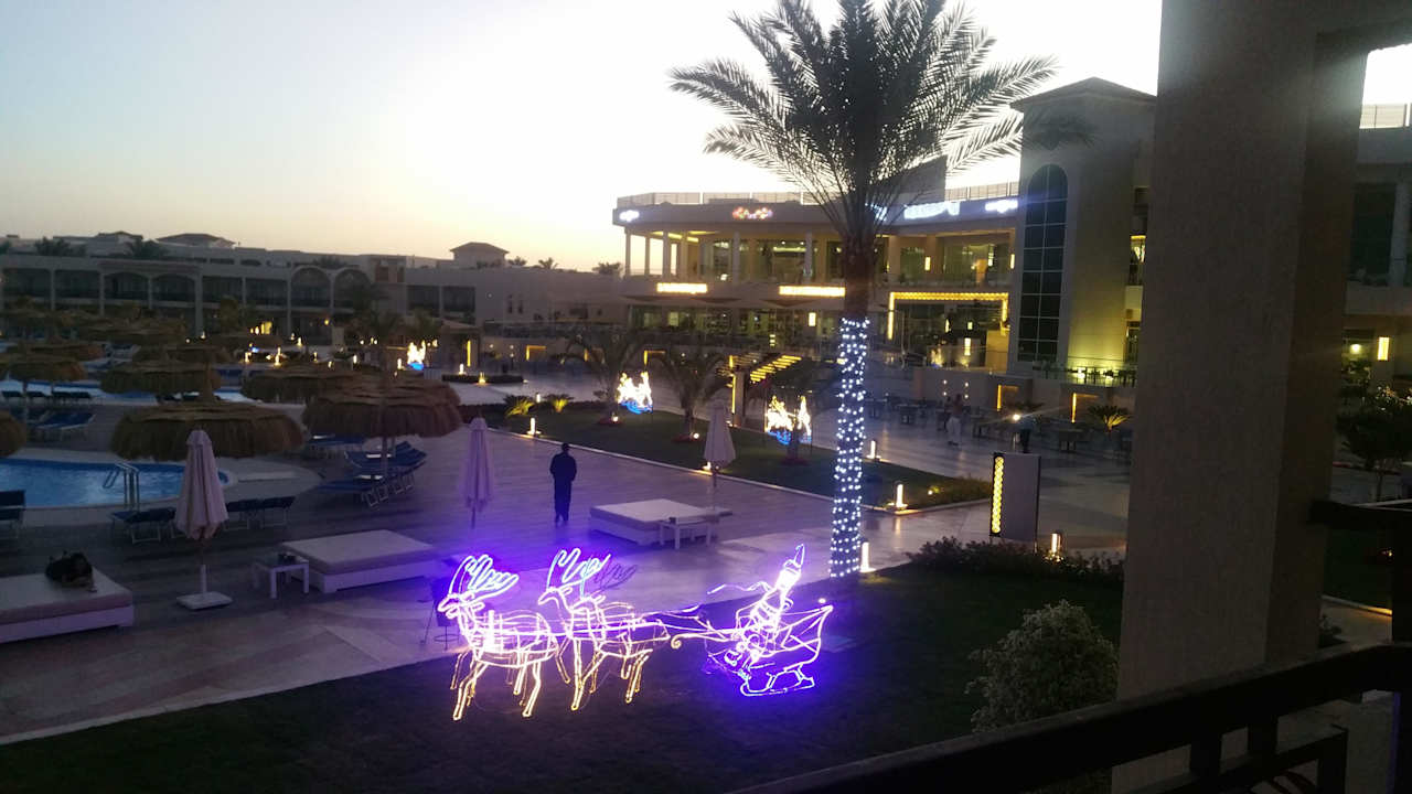 Xmas Beleuchtung Pickalbatros Royal Moderna Resort-Sharm El Sheikh