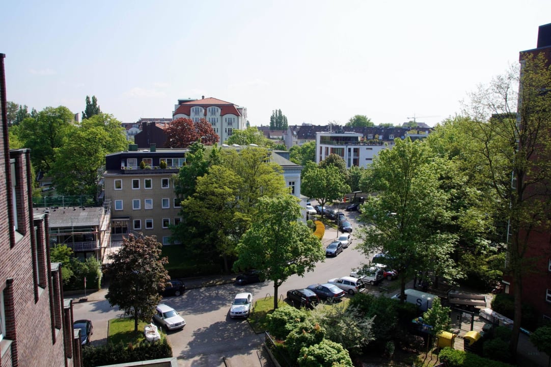 Blick vom Fenster nach Aussen (Doppelverglasung) Crowne Plaza ® Hamburg - City Alster