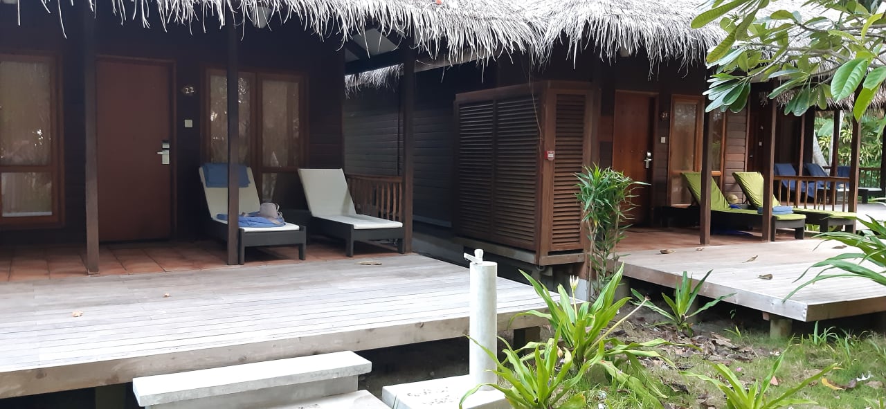 Außenansicht Kuramathi Maldives