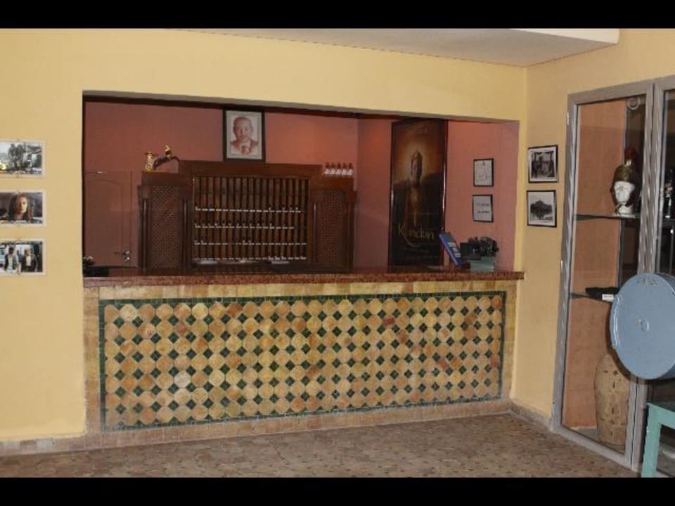 Rezeption Hotel Oscar