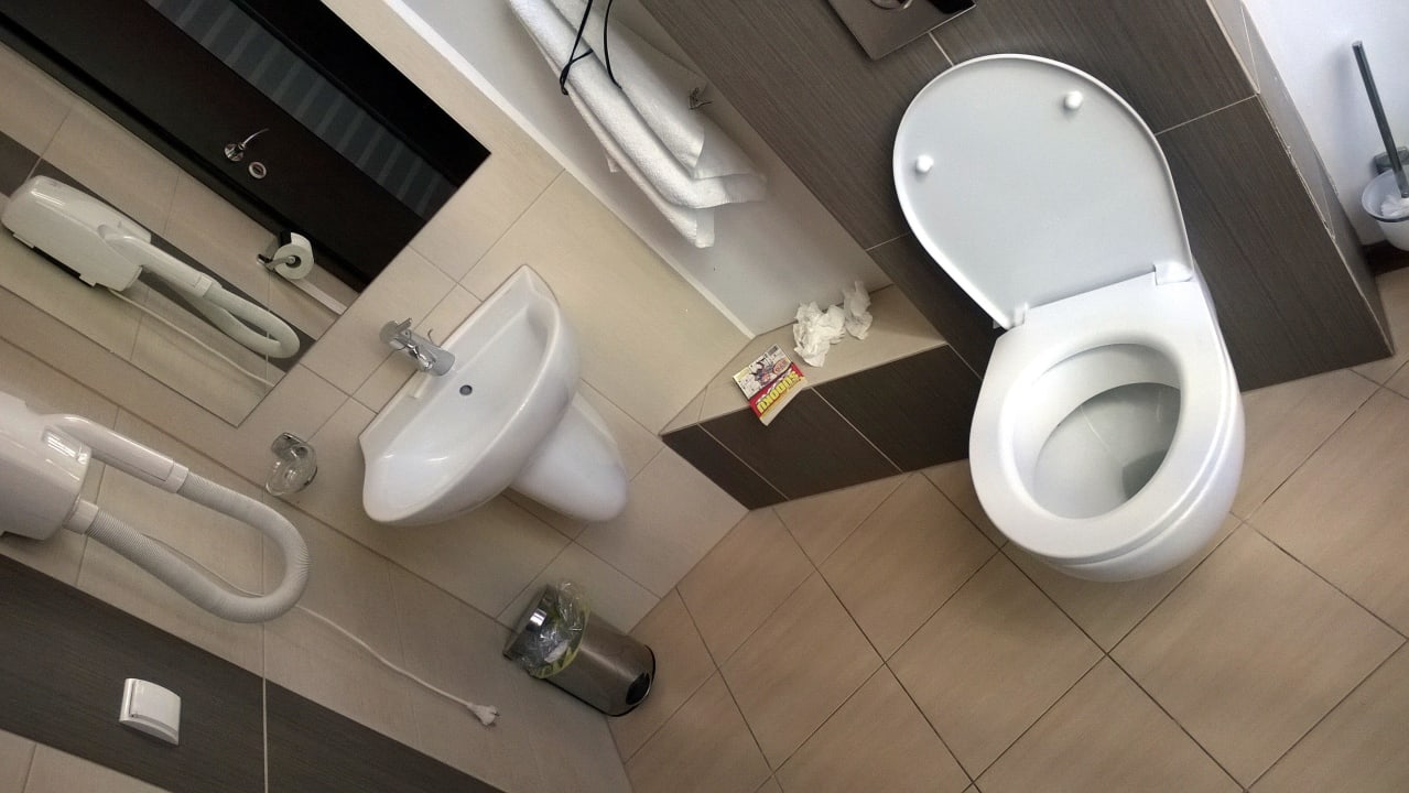 Badezimmer Hotel Jaskólka