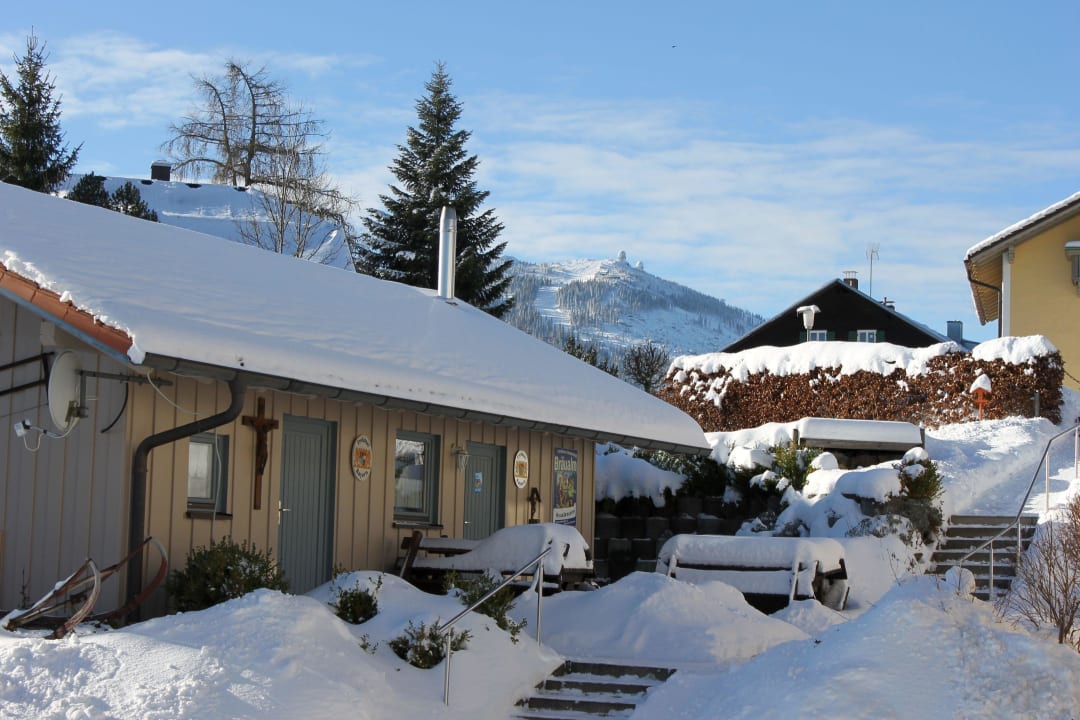 Hüttenappartement Bräualm im Winter Landhaus Arberkristall