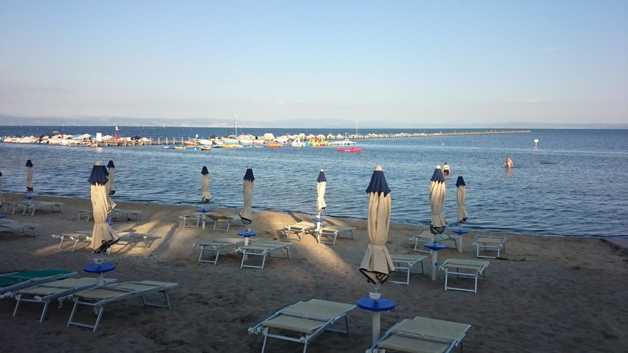 Blick aufs Meer Villaggio Residence Punta Spin