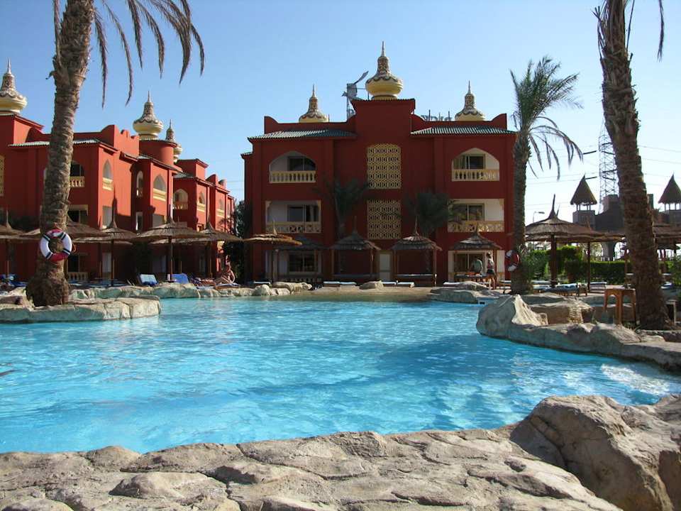 Beheizter Pool Pickalbatros Alf Leila Wa Leila Resort - Neverland Hurghada