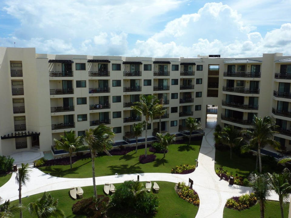 Blick vom Hotelgang Dreams Riviera Cancun Resort & Spa