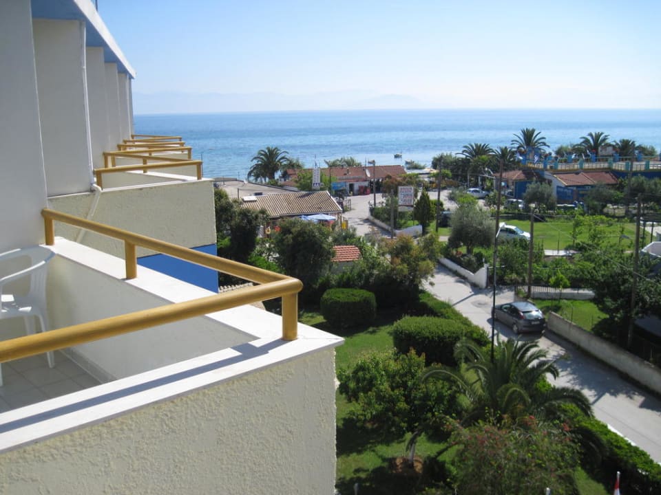 Aus dem 4 Stock Hotel Albatros