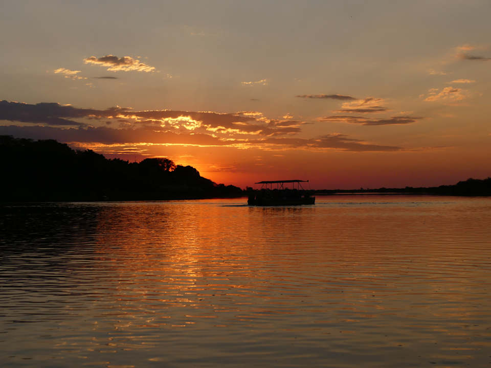 Ausblick Hakusembe River Lodge