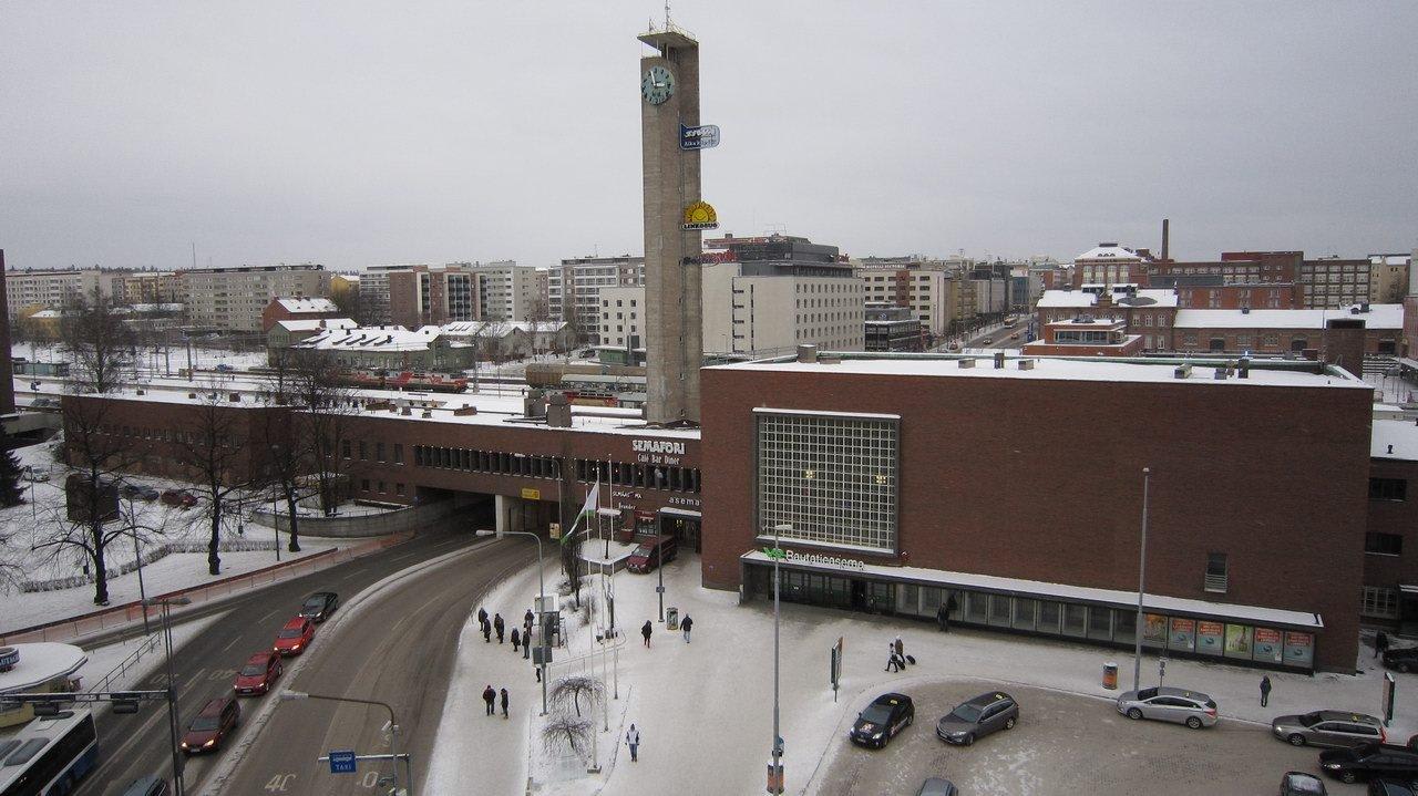 View from Junior suite #760 Hotel Scandic Tampere City