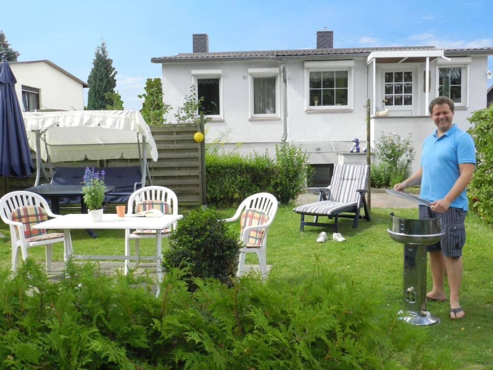 Aussenbereich der Ferienwohnung 2 Zimmer Ferienwohnung Schumacher in Plau am See