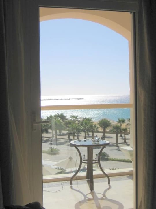 Ausblick vom Zimmer über den Balkon zum Meer Kaisol Romance Resort