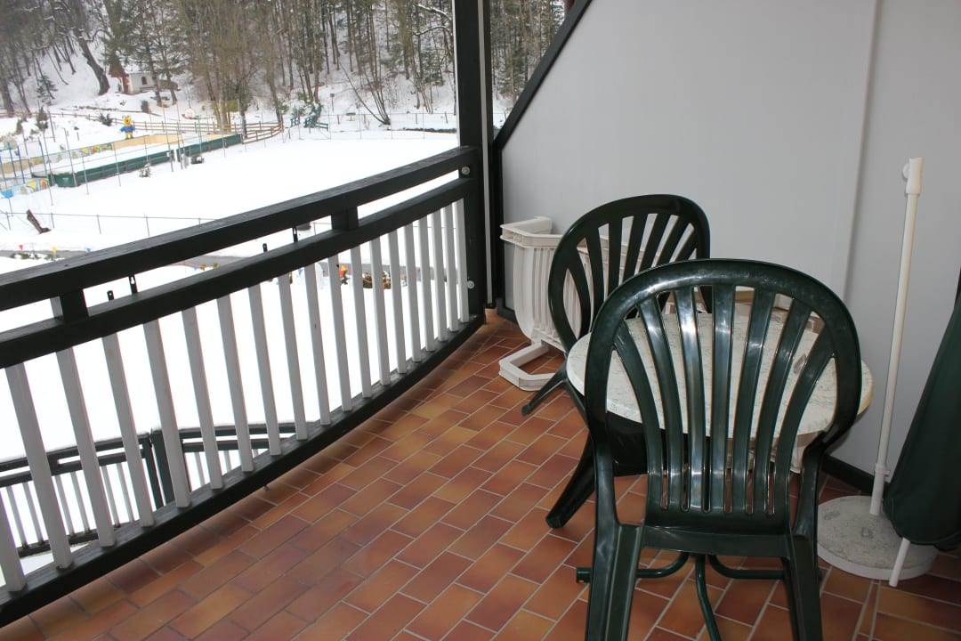 Grosser Balkon POST Family Resort